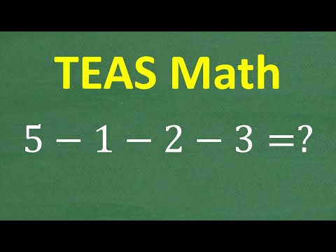 TEAS Math Practice: Can You Solve 5 - 1 - 2 - 3?