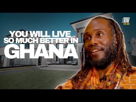 Why Black Diasporans in Ghana Live Better on U.S. Dollars Than They Did In The US  | Kambon Explains