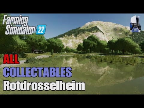 Collectables Rotdrosselheim | FS22 | Console | Earn extra money | All 20 Collectables