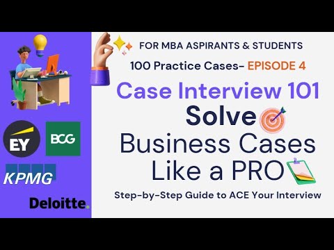 How to Crack a Business Consulting Interview Case | Airport Revenue CRISIS Case Solved | MBA GD & PI