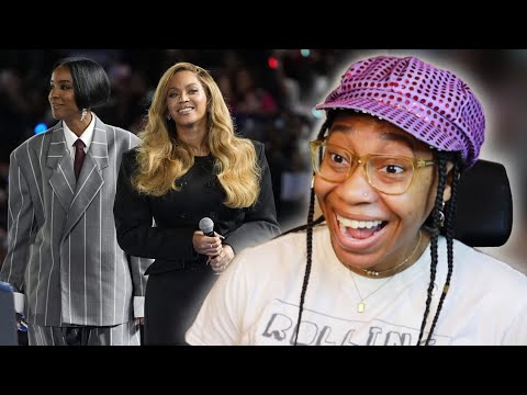 BEYONCÉ LIVE IN HOUSTON TEXAS AT THE KAMALA HARRIS RALLY REACTION!! 🤯 (I WAS THERE!)