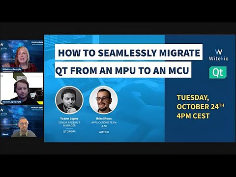 How to Seamlessly Migrate Qt from an MPU to an MCU