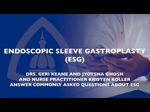 Endoscopic Sleeve Gastroplasty (ESG)