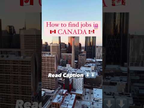 how to find jobs in canada #studyincanada #canada #jobsincanada