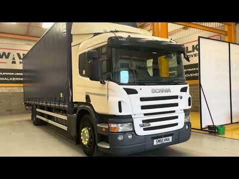 New In Stocklist For Sale: SCANIA P320 EURO 5, 4X2 CURTAINSIDER – 2012 – SM61 HNA