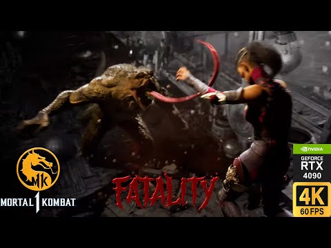 MORTAL KOMBAT 1 - NEW FATALITY CHARACTERE - MK1 4K