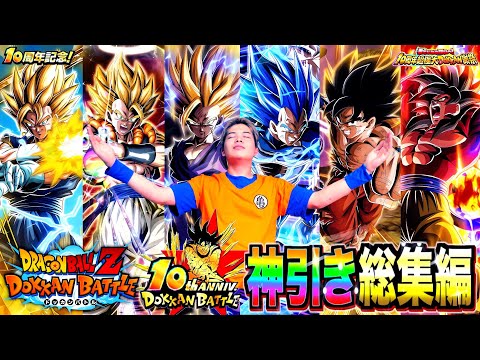 【神引き王】ドッカンバトル10周年LR神引き総集編!!!!