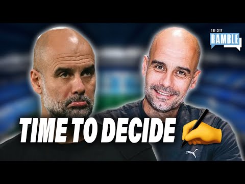 TIME TO DECIDE PEP GUARDIOLA ✍️