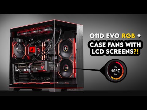 The Wait is Finally Over... | Lian Li O11D EVO RGB + Uni Fan TL LCD Gaming PC Build.