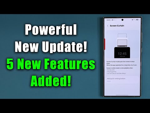 Powerful New Samsung Update Adds 5 New Features To Millions of Samsung Galaxy Phones! - What's New?