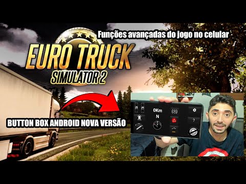 Lancei meu app de button box do ets2 na Play Store - Funções avançadas do jogo no celular