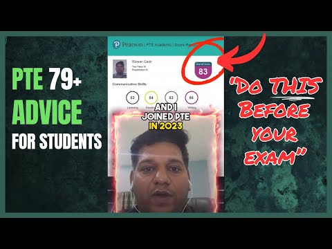 "This is How I got 79+ in PTE" - MUST WATCH! (if you feel like giving up)