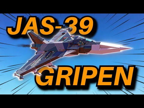 Making The "Saab JAS-39 Gripen" And Using It In PUBLIC SERVERS! | Trailmakers