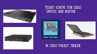 How to Assign an IP to a switch & Configure  Telnet on Cisco Switch / Router in a single video !