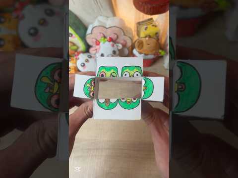 Diy Cute emojis 🦉💚 #art #diy #crafts #papercraft #thingstodo #cute #cutecraft