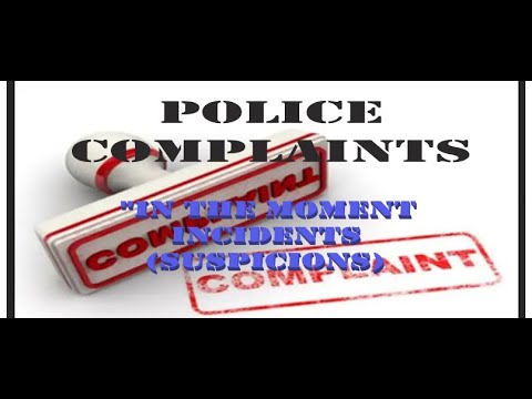 Police Complaint Part 2