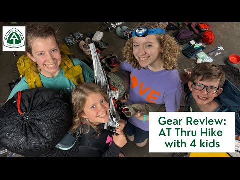 Thru Hiking the AT with our Kids: Gear Review