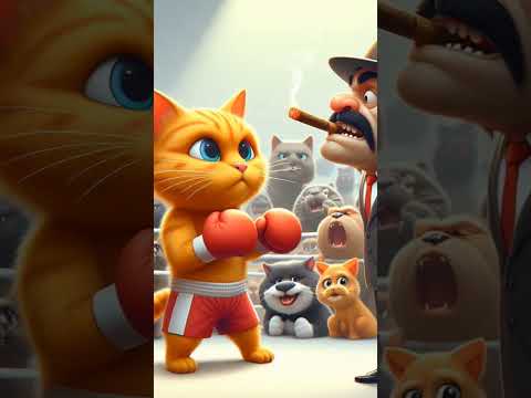 Cat revenge #cat #aicat #boxing #gangsters #fyp #subcribeplease #cute #cat #catlover #music #love