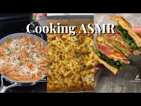 Cooking *ASMR* TikTok compilation #cooking #asmr #tiktokcompilation #satisfyingvideo