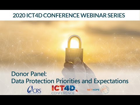 Donor Panel: Data Protection Priorities and Expectations