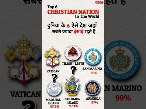 Top 6 Christian Country In The World 2024