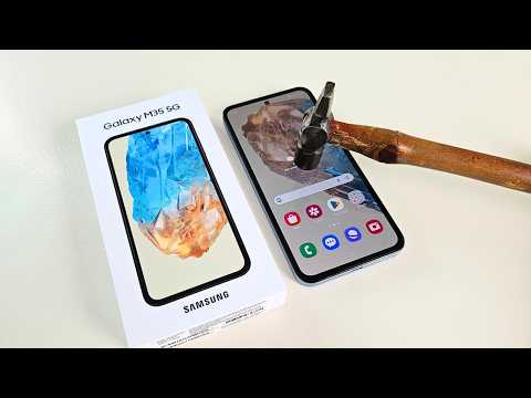 Samsung Galaxy M35 5G Screen Scratch test | Gorilla Glass Victus Plus