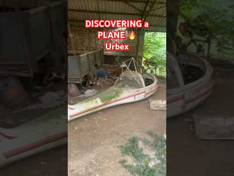 URBEX lost PLANE ?? #urbex #abandoned #discover #urbexbelgium