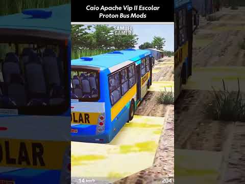 Ônibus Caio Apache Vip II Escolar - Proton Bus Mods #shorts