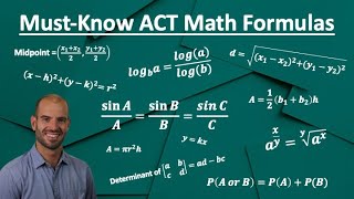 ACT Math: 100+ Must-Know Formulas To Get A 36 in 2025