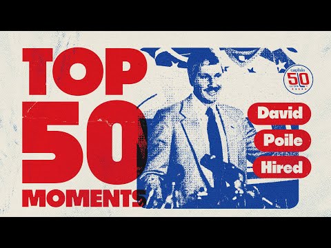 Capitals Top 50 Moments | David Poile Hired