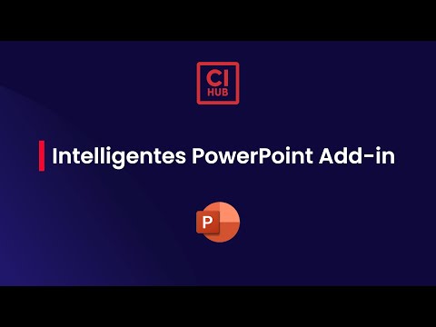 Intelligentes PowerPoint Add-in von CI HUB