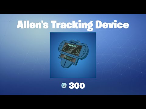 Allen's Tracking Device | Fortnite Back Bling