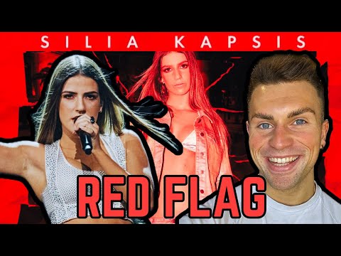 LET’S REACT TO SILIA KAPSIS | RED FLAG (Official Music Video)