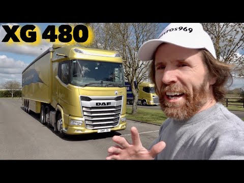 DAF XG 480 Pulling Power Test Drive New Generation - Digital Vision System