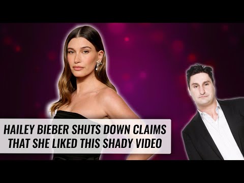 Hailey Bieber Shuts Down Claims That She Liked A Shady Video About Selena | Naughty But Nice