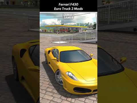 Carro Ferrari F430 | Euro Truck 2 #shorts #ets2