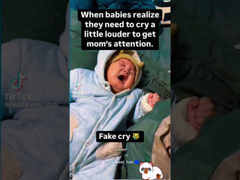 Baby fake cry🤣🤣🤣#babyboy #babyfunny #babycrying