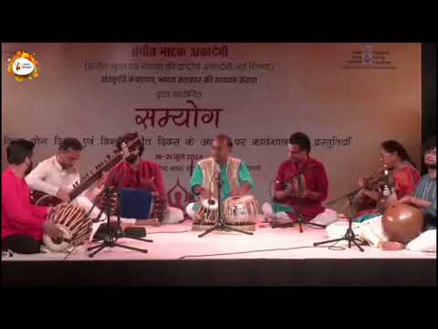 Amazing Composition by Devashish Adhikari & Group | indian Classical Music | Kathak Unplugged