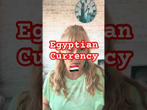 💰 🇪🇬 Currency for Egypt #egyptcurrency #tippingculture