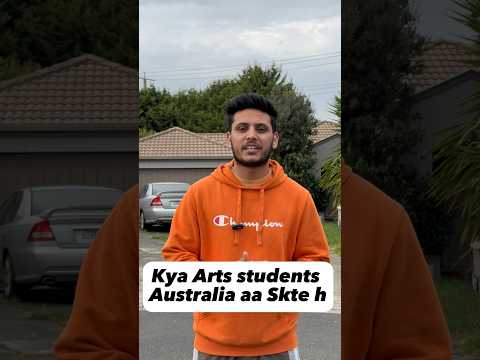 Kya ARTS students Australia ja skte h #shorts #studentlife #internationalstudents