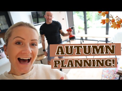 BACK TO ROUTINE! AUTUMN TRANSITION VLOG, BUDGETING, EXCITING HOME UPDATES, ORGANISING AND PLANNING.