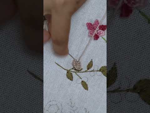 Quick embroidery 💐