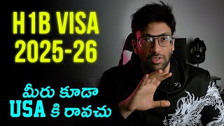 H1B Visa Process 2025: Precautions & Tips for a Successful Application | Explained in Telugu