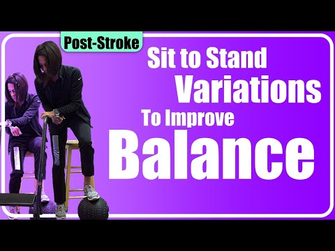 Sit to stand training improves walking confidence