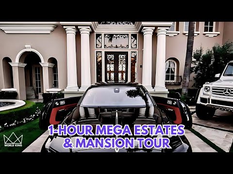 1-HOUR LUXURY HOME TOUR: The Most Luxurious Mansions, Mega Estates & Modern Homes In 4K