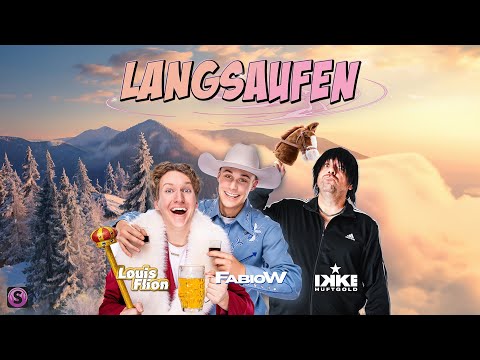 Louis Flion x FabioW x Ikke Hüftgold - Langsaufen (Official Lyric Video)