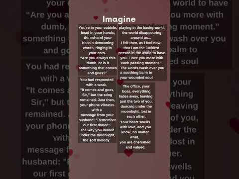 Imagine Scenarios #shortstories #imaginethis #lovestory