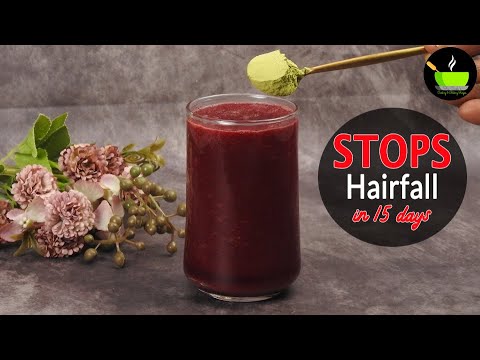 1 Glass a Day - Stops Hair Fall in 15 Days | Drink This For Faster Hair Growth & Thickness | Drink