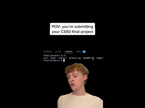 Submitting a Final Project - CS50 #Reels