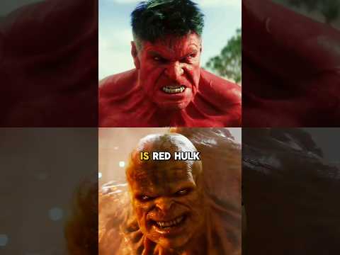 Is Red Hulk Stronger Than Abomination? #captainamericabravenewworld #marvel #hulk